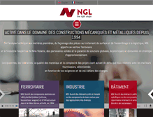 Tablet Screenshot of ngl-solutions.com
